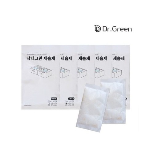 닥터그린 다용도형 실리카겔 제습제 습기제거제 30g x 6개입 5팩 (30g x 30개) 30개