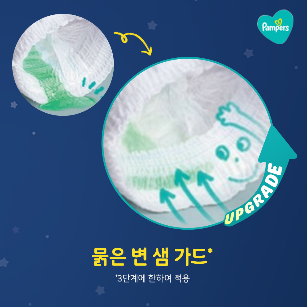 팸퍼스 2026 신제품 통잠팬티 기저귀 3 ~ 6단계 12팩 밤기저귀 (3박스) + 문화상품권 1만원 증정