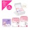 [에어퀸/기획8] 순면감촉 에센셜 [중형(18P) x5개 +대형(14P) x5개 +선물세트 x1개 +입오버 대형(4P) x3개] (254매)