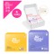 [에어퀸/기획14] 유기농 뉴브레스 [중형(20P) x3개 +오버(12P) x2개] +순면감촉 에센셜 선물세트 x1개 (총166매)