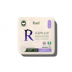 라엘 무표백 100% 순면커버 입는 오버나이트 미디움 (6매입) [무료배송]