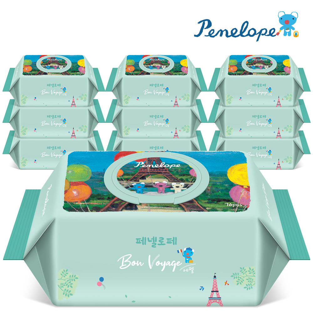 [페넬로페] 본보야지 에펠 캡형 70매*10팩