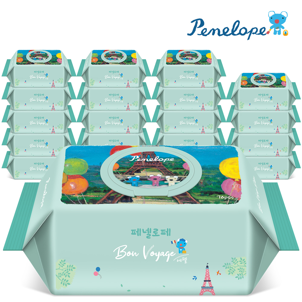 [페넬로페] 본보야지 에펠 캡형 70매*20팩
