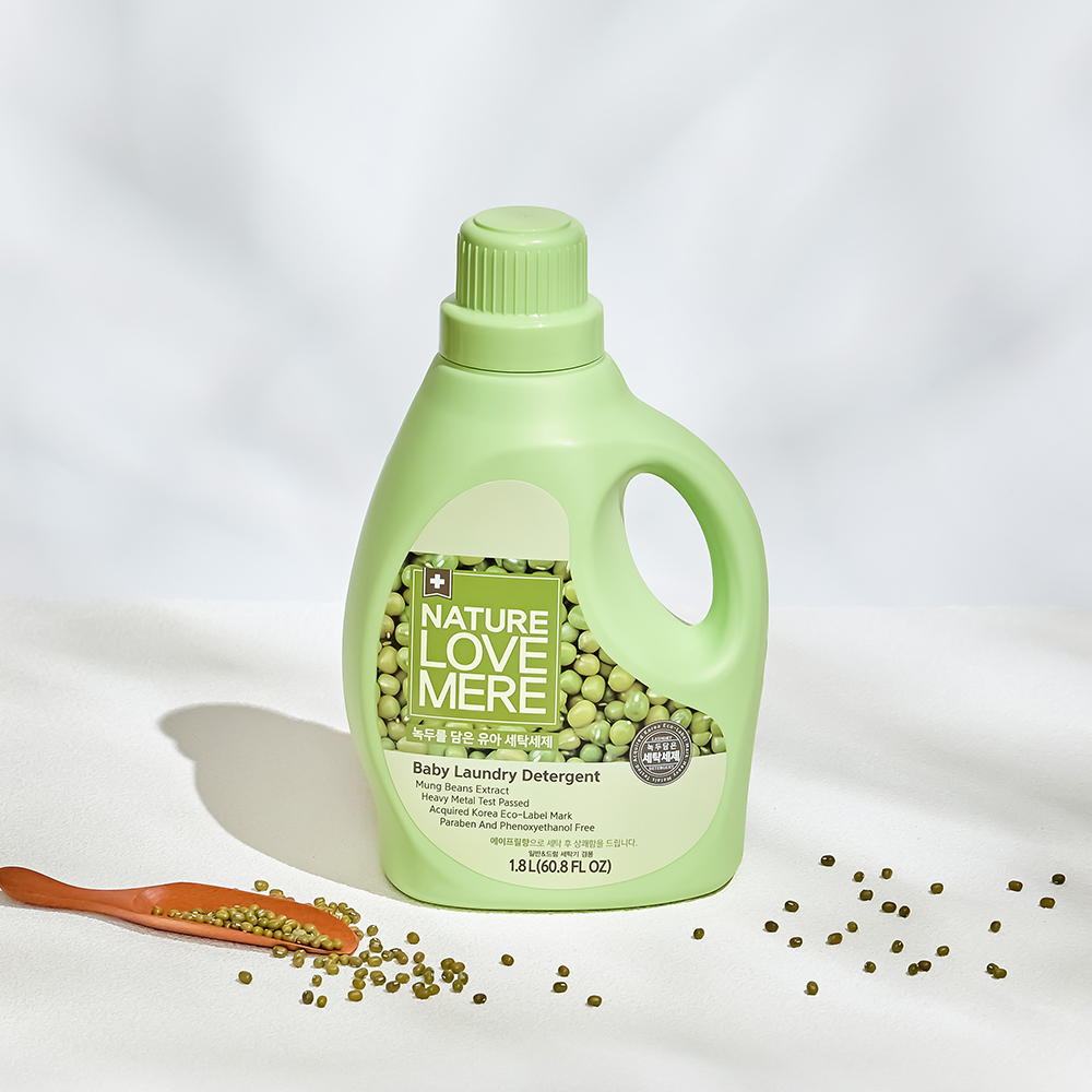 [네이쳐러브메레] 아기 세탁세제 용기형 1800ml 2개