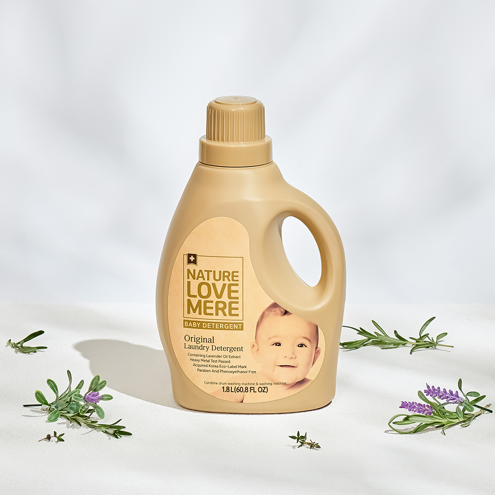 [네이쳐러브메레] 아기 세탁세제 용기형 1800ml 2개