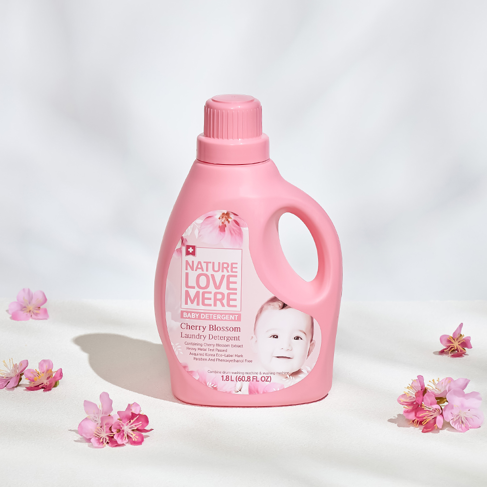 [네이쳐러브메레] 아기 세탁세제 용기형 1800ml 2개