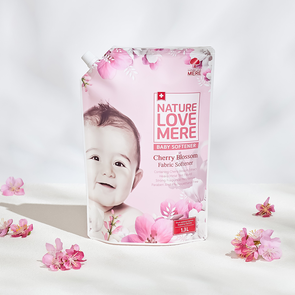 [네이쳐러브메레] 아기 섬유유연제 리필형 1300ml 6팩 (아기캡슐세제 10개입 1팩 증정)