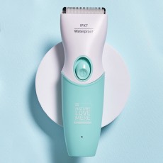[네이쳐러브메레] 아기 유아 이발기 / 방수 세라믹 (빗살캡3종+이발가운포함)