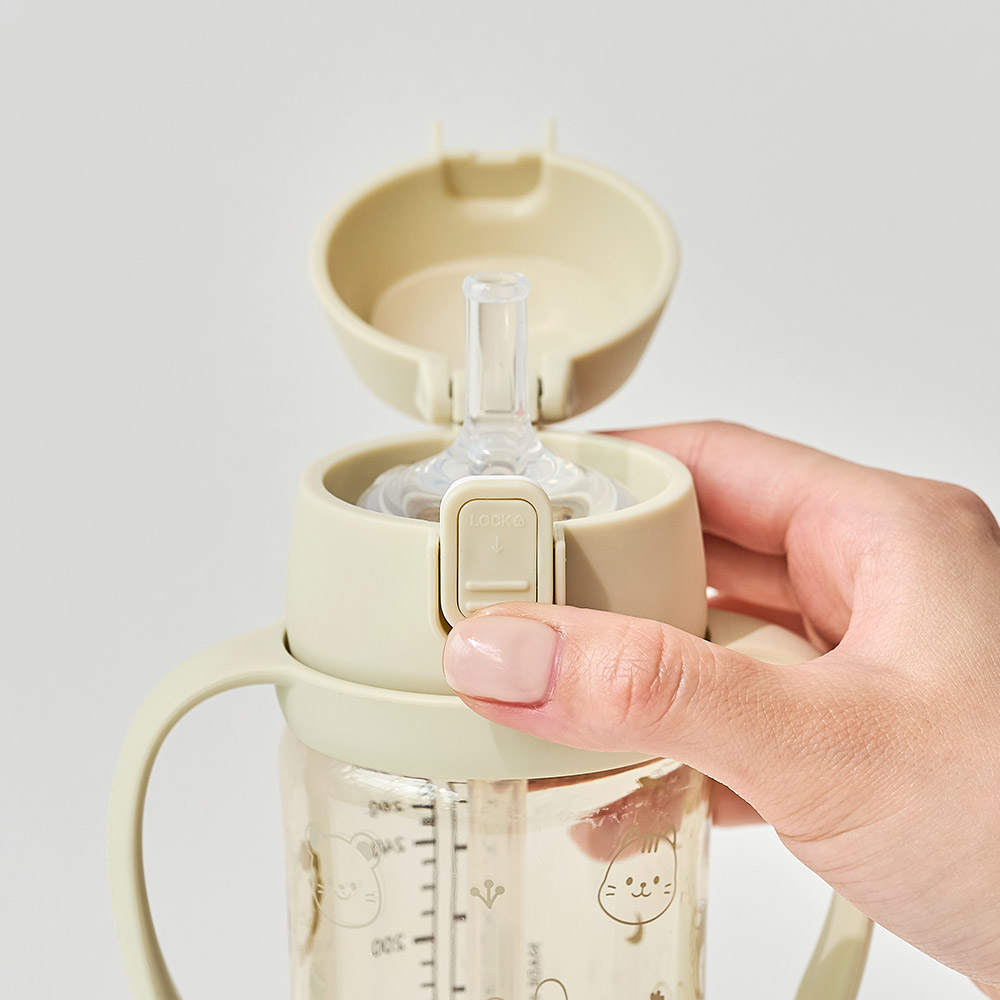 [네이쳐러브메레] 애니멀프렌즈 PPSU 원터치 빨대컵 210ml 1개(색상 선택)