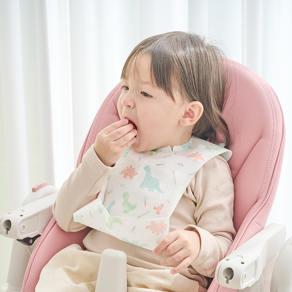 [네이쳐러브메레] 이유식기 모음 키트(스테인리스 빨대컵+흡착식판+일회용턱받이 2개)